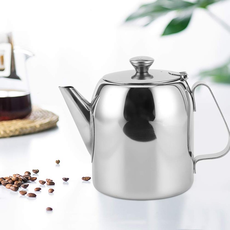 Tea Kettle, Stainless Steel Teapot Coffee Pot Cold Water Kettle