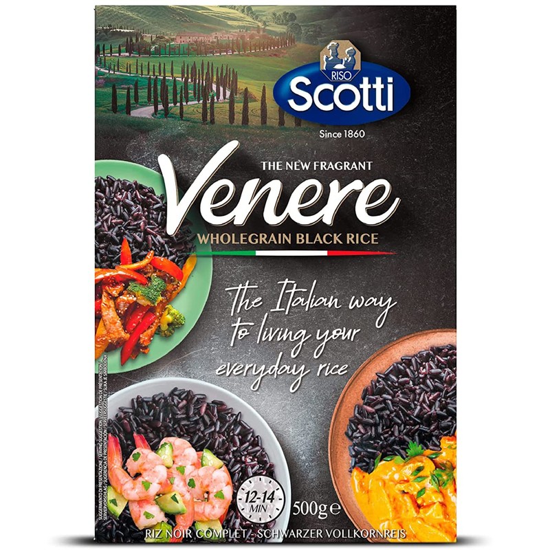 Riso Scotti Venere Wholegrain Black Rice 500 g