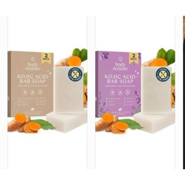 Kojic Body Restore Kojic Acid Soap, Lavender Fragrance Free 2x  2 Pack Super Gift New