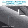 Paquete de 8 paños de limpieza de pantalla de microfibra