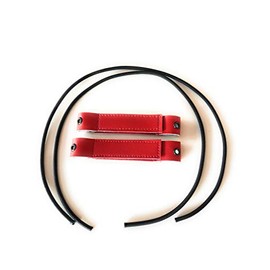 Fix My Gear Pro Goalie Shock Toe Straps (Red)