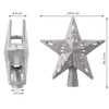 Bakaji Puntale a Forma di Stella Luminoso con Gioco Luci