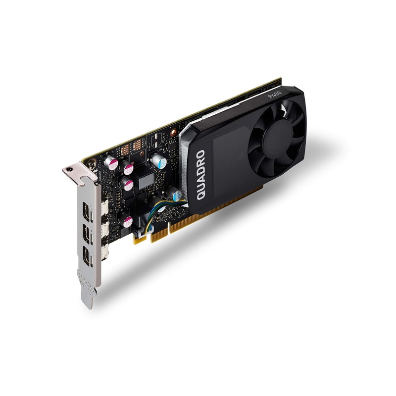 PNY NVIDIA Quadro P400 Professional Graphics Board - (VCQP400-PB) Graphic