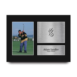 HWC Trading Adam Sandler Happy Gilmore Gifts Printed Signed Autograph Picture for Movie Memorabilia Fans - A4