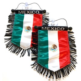 Mexico small Mexican flag for cars home wall door window flag accessories decoration hanging decor banners