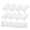 minkissy 10pcs Packs Reusable Ice Pack Ice Machine Ice Cube