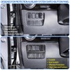 Center Console Auxiliary System Switch Button Panel Trim Cover Compatible