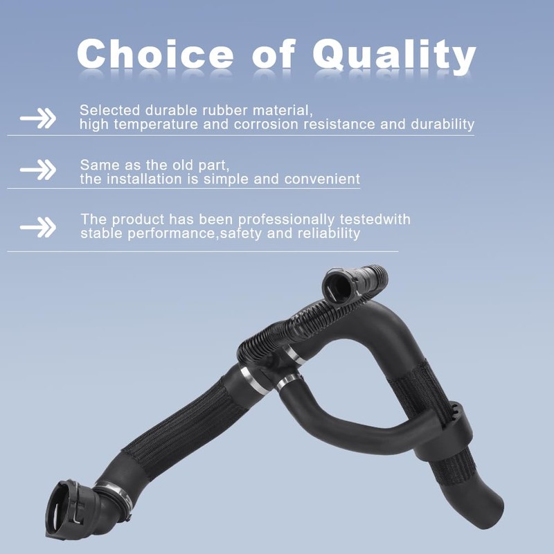 JDMON Engine Radiator Bypass Hose Outlet Compatible with Jeep Compass