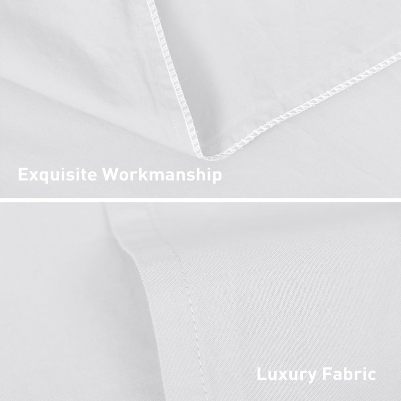 Sylvanora Pillow Cases 2 Pack, Soft & Premium 100% Egyptian