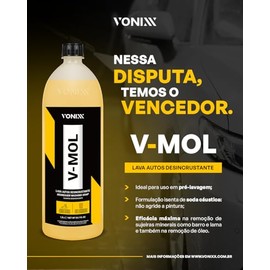 Vonixx V-mol Shampoo Desincrustante de Lodo o Barro 1.5 Lt