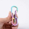 Supertool 1 x Titanium Alloy Keyring, 67mm Length, Multifunction Snap