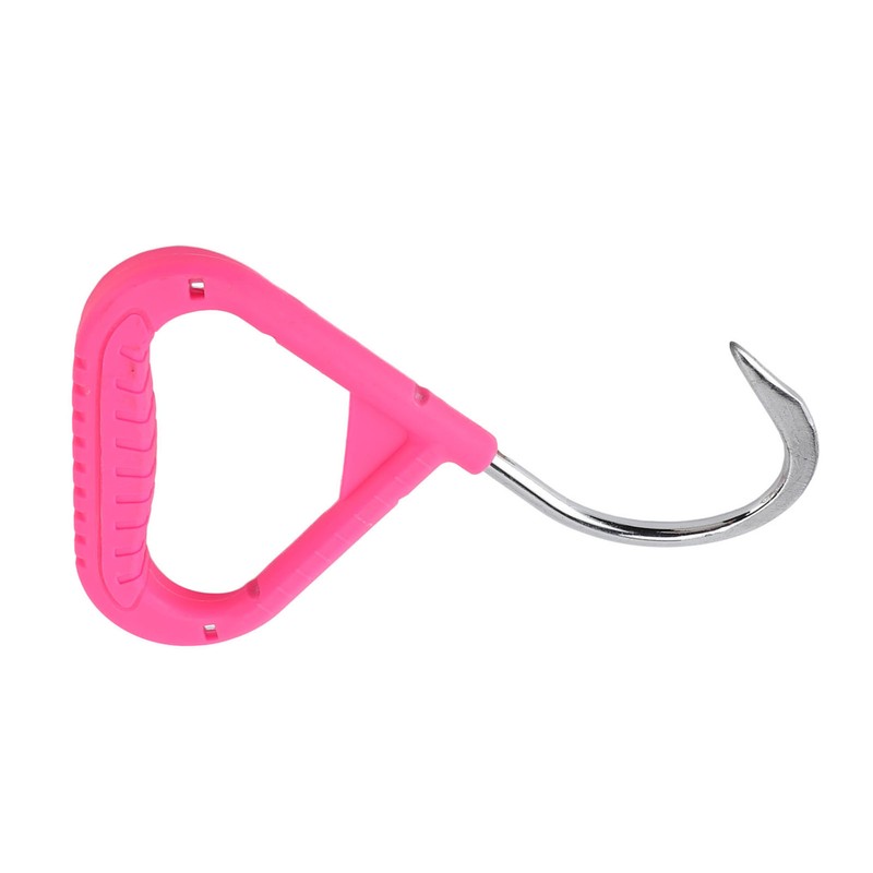 Pulp Hook Chrome Plated Steel Single Handed Comfortable Grip Log