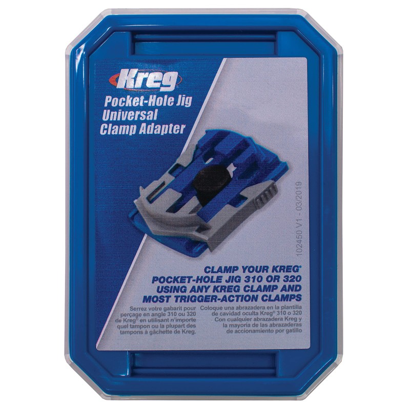 Kreg Pocket-Hole Jig Universal Clamp Adapter