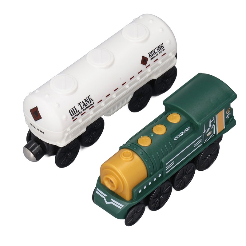 Battery Operated Action Locomotive Toy Vintage Magnetic Connection Powerful Engine