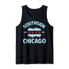 Southside Chicago Flag Skyline Tank Top