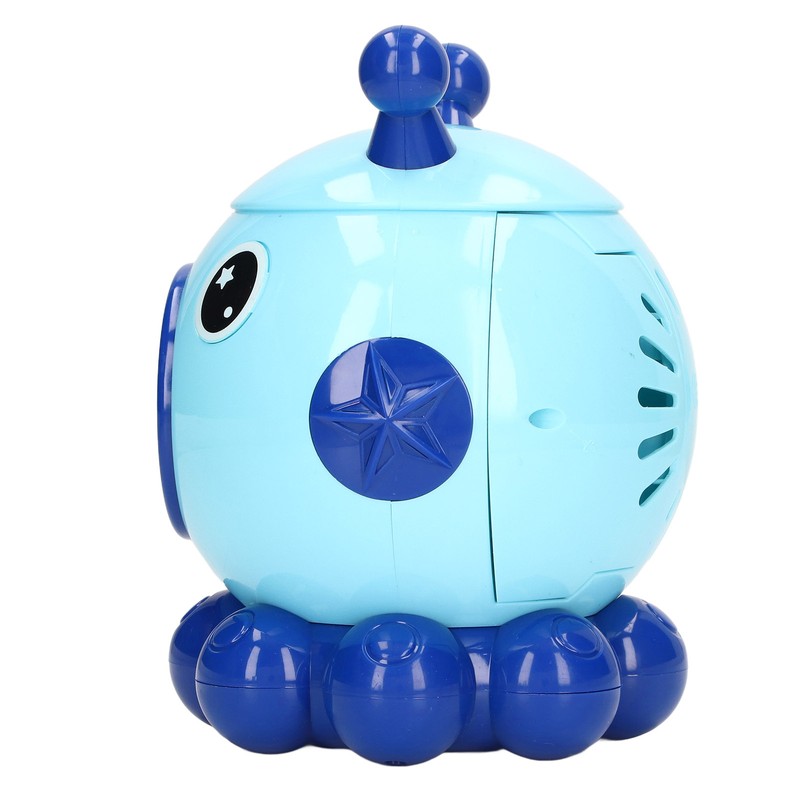 Bubble Machine Cartoon Automatic Bubble Light Music Five Hole Bubble
