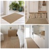 TYUU Waffle Bath Mat, Boho Bathroom Rugs Non Slip Washable