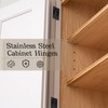 Luomorgo 20 Pack 2 Inch Mini Hinges Butt Hinges, Stainless