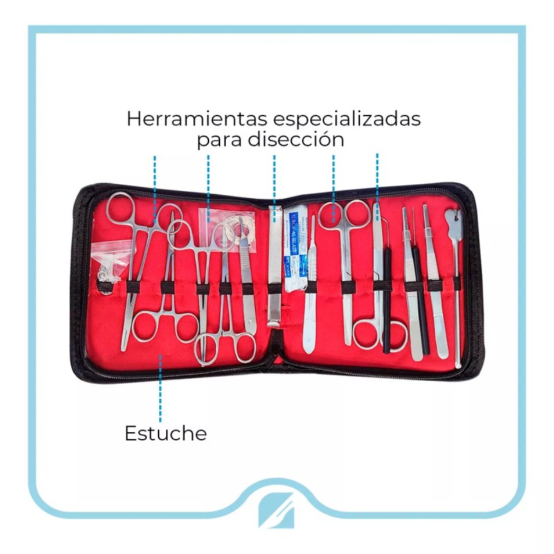 Hergom Eco Estuche De Disección 20 Piezas 13-13