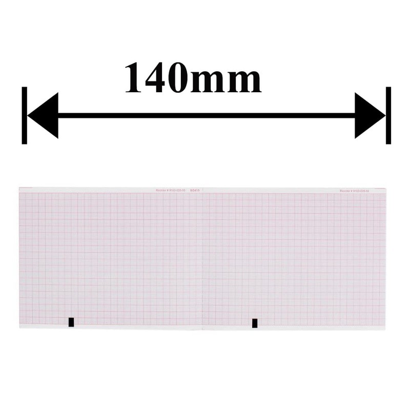 Mortara ELI 150 EKG Machine Paper - 108mm X 140mm