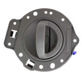 DELPA Front Right Gray / Grey Inside Door Handle for 2006 thru 2010 JEEP Commander