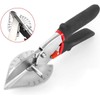 Multi Angle Miter Shear Cutter Hand Tools,45-135 Degree Adjustable Angle
