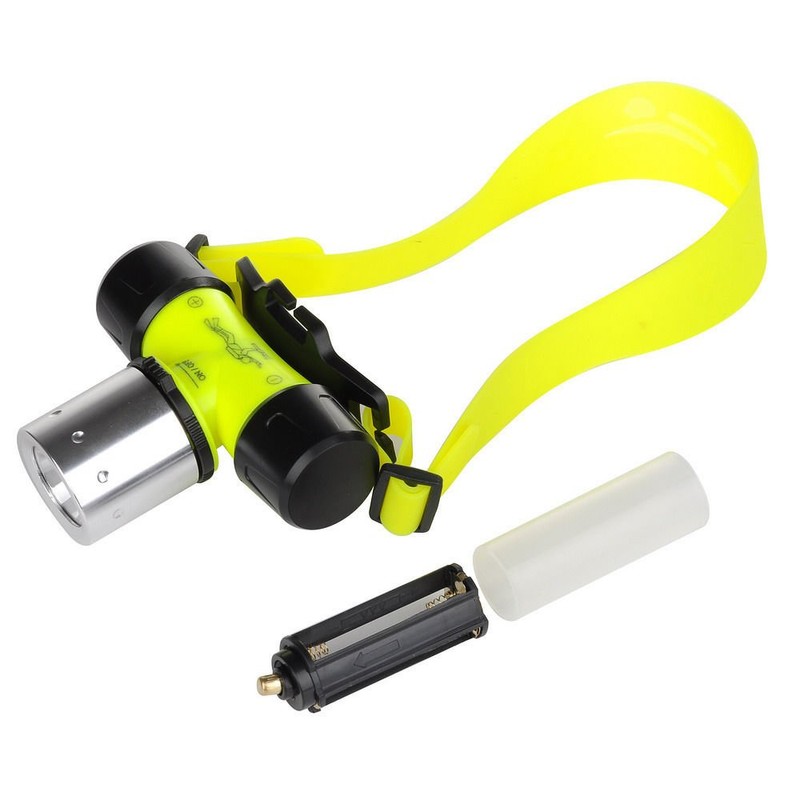 Goldengulf Waterproof Diving Swimming Hiking Camping Hunting Fishing Headlamp Underwater