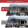 JeCar for Challenger Carbon Fiber Interior Center Console Trim Kit