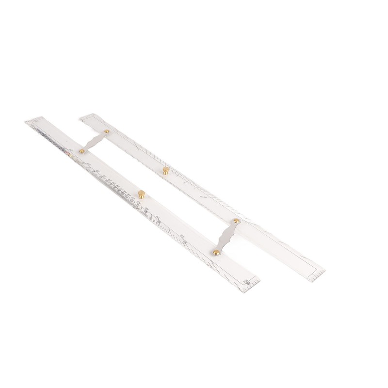 Marine Navigation Parallel Ruler Clear Scale High Accuracy Transparency Boat