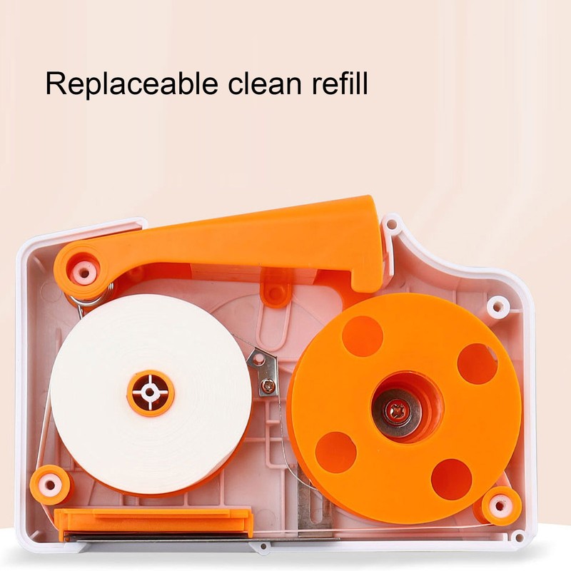 White Fiber Optic Cleaning Box Lightweight SC FC ST LC