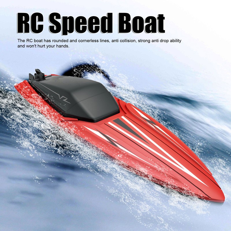 RC Boat Waterproof Off Water Induction Dual Motor Remote Control