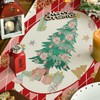 Artoid Mode Red Diamond Plaid Nutcracker Snowflake Christmas Table Runner,