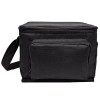 Ensign Peak 6 Pack Lunch Cooler with Side Pockets Black