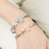 Jextech Set 2 Pulsera Amigos Ohana Stich Familia Ajustable Acero