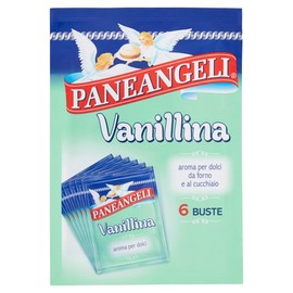 Paneangeli: " Vanillina " Vanilla Baking Powder for Cakes and Pies 3g - Pack of 10 [ Italian Import ]