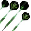 sanfeng Plastic Tip Darts 20 g with Green Plated Brass