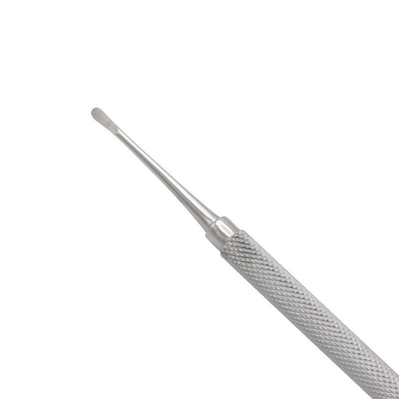 Cuticle Trimmer Remover Tool Pusher Spoon Nail Cleaner Dual Sided