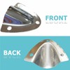TuoP Boat Wire Cable Hole Ventilator Cover - Clam Shell