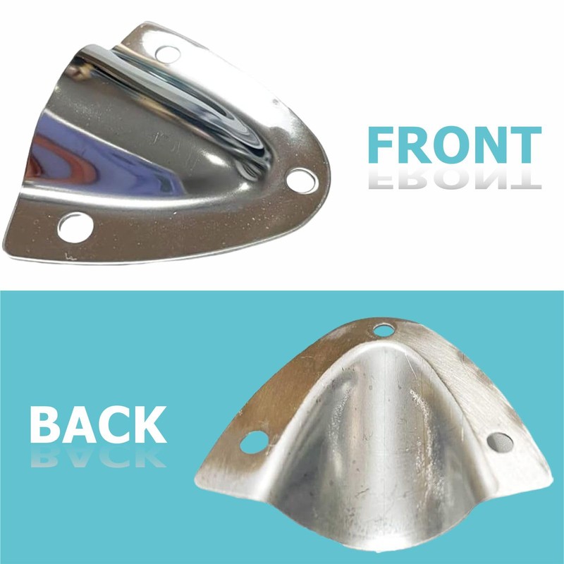 TuoP Boat Wire Cable Hole Ventilator Cover - Clam Shell