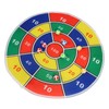 Dart Board for Kids LED Lighting Foldable Flannel Dart Board