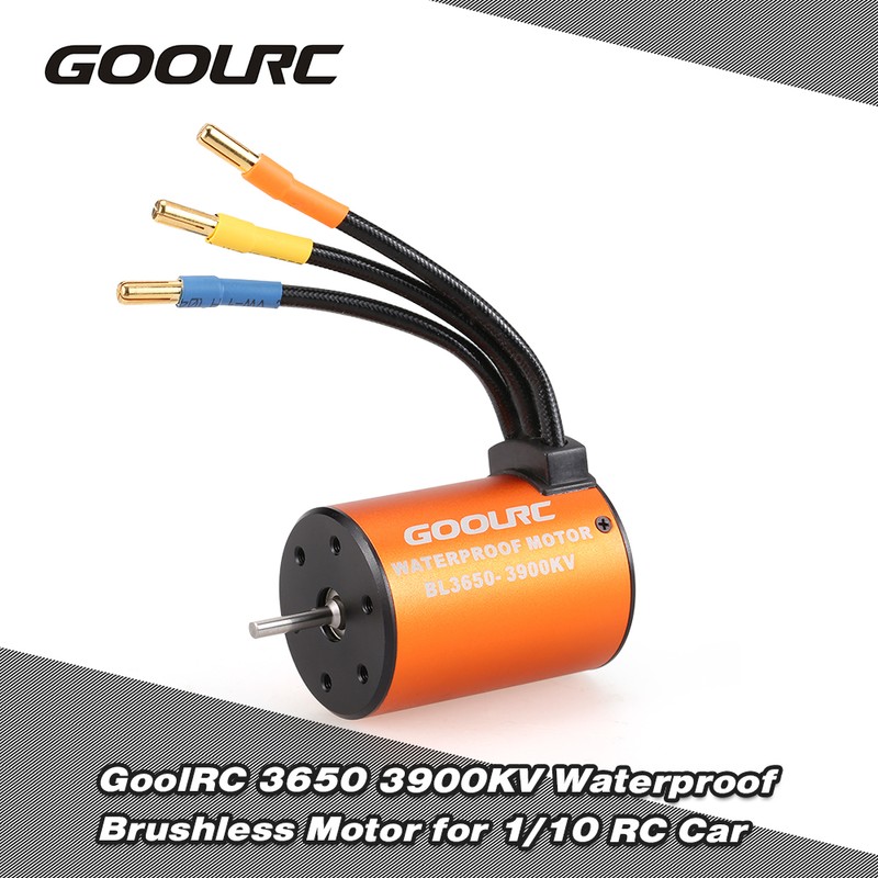 GoolRC 3650 3900KV Waterproof Brushless Motor for 1/10 RC Car