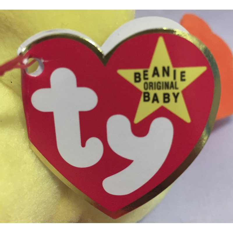 BEANIE BABIES Ty Quackers The Duck