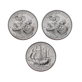 Semiquincentennial Quarters 2026 P & D, Mayflower 2 Coins Set