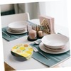 GLEAVI 3pcs Reusable Beeswax Food Wraps Fresh-Keeping Cloths for Food