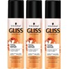 '3 x Gliss Kur Express Repair Conditioner Total Repair For