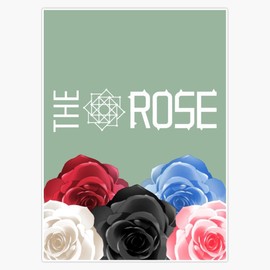 The Rose Kpop. Bumper Sticker Vinyl Decal 5"