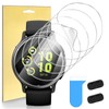 Suoman 6-Pack for Garmin vivoactive 5 Screen Protector, Charger Port