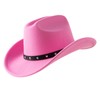 Jastore Kids Western Hats Boys Girls Cowboy Cowgirl Hat Felt