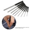 9PCS Durable Steel Roll Pin Punch Set Mechanics Professional Tool