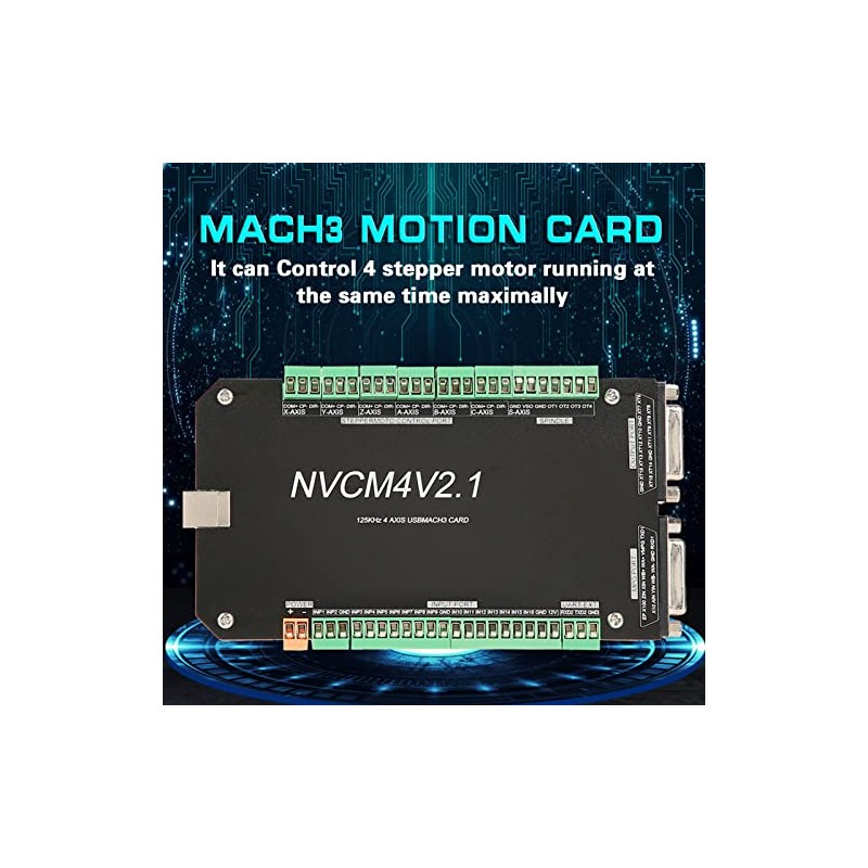 Nvcm 6-Axis CNC Controller, CNC Controller, USB Interface Card for